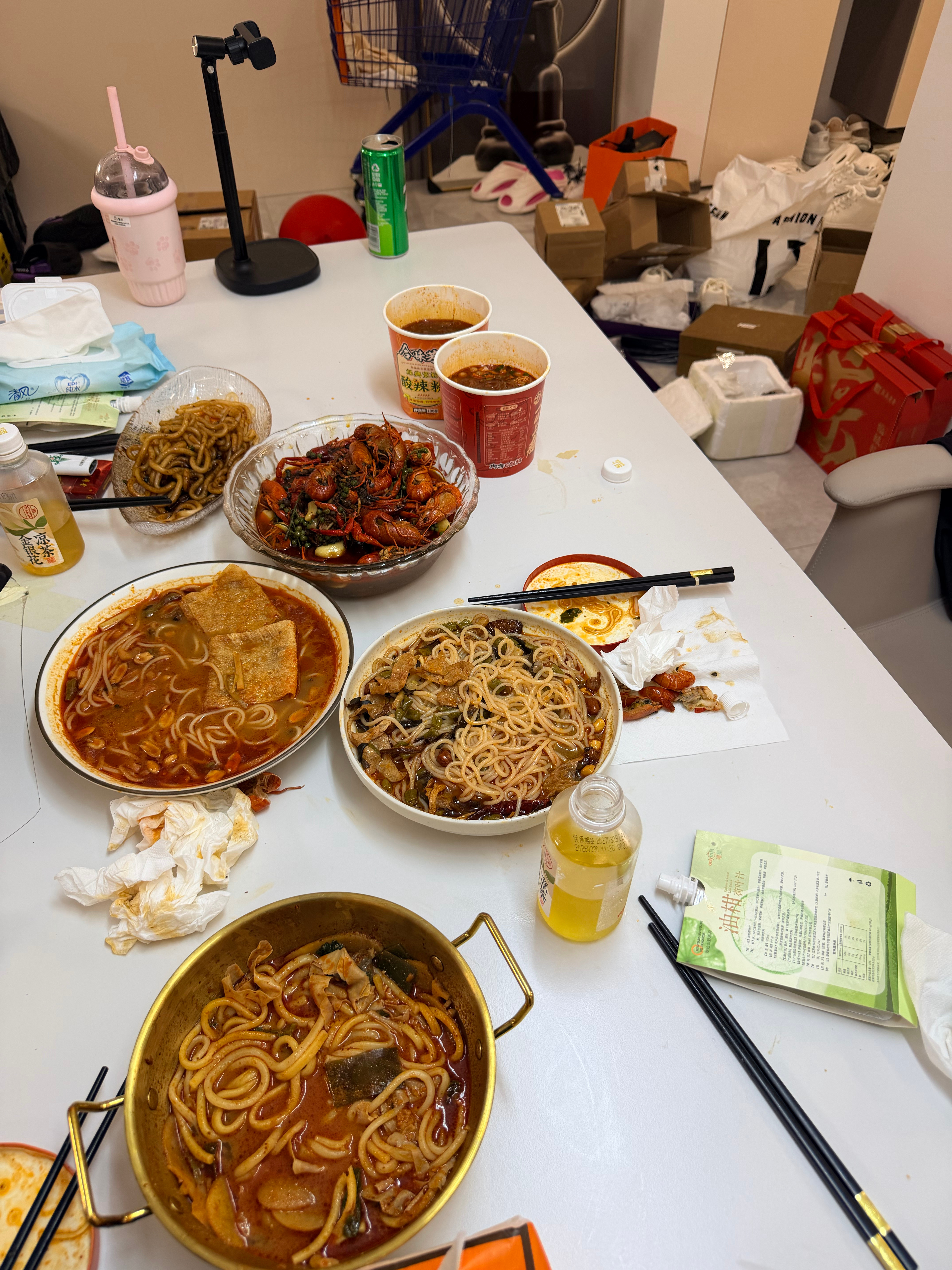 终于拍完了 