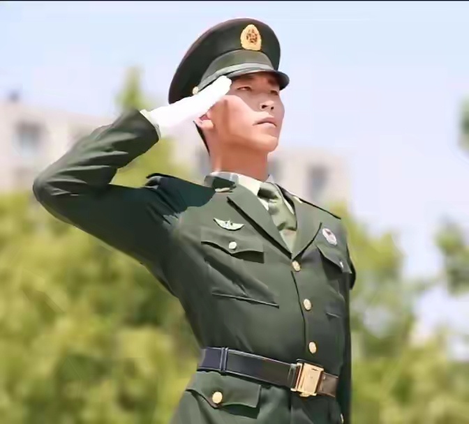 【泾渭分明：任何一个军人都知道该怎么敬礼】万万不能玩文恬武嬉那一套啊！看看看看，