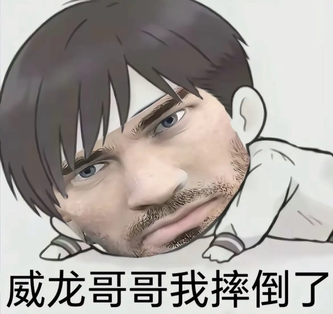 威龙哥哥 我摔倒了