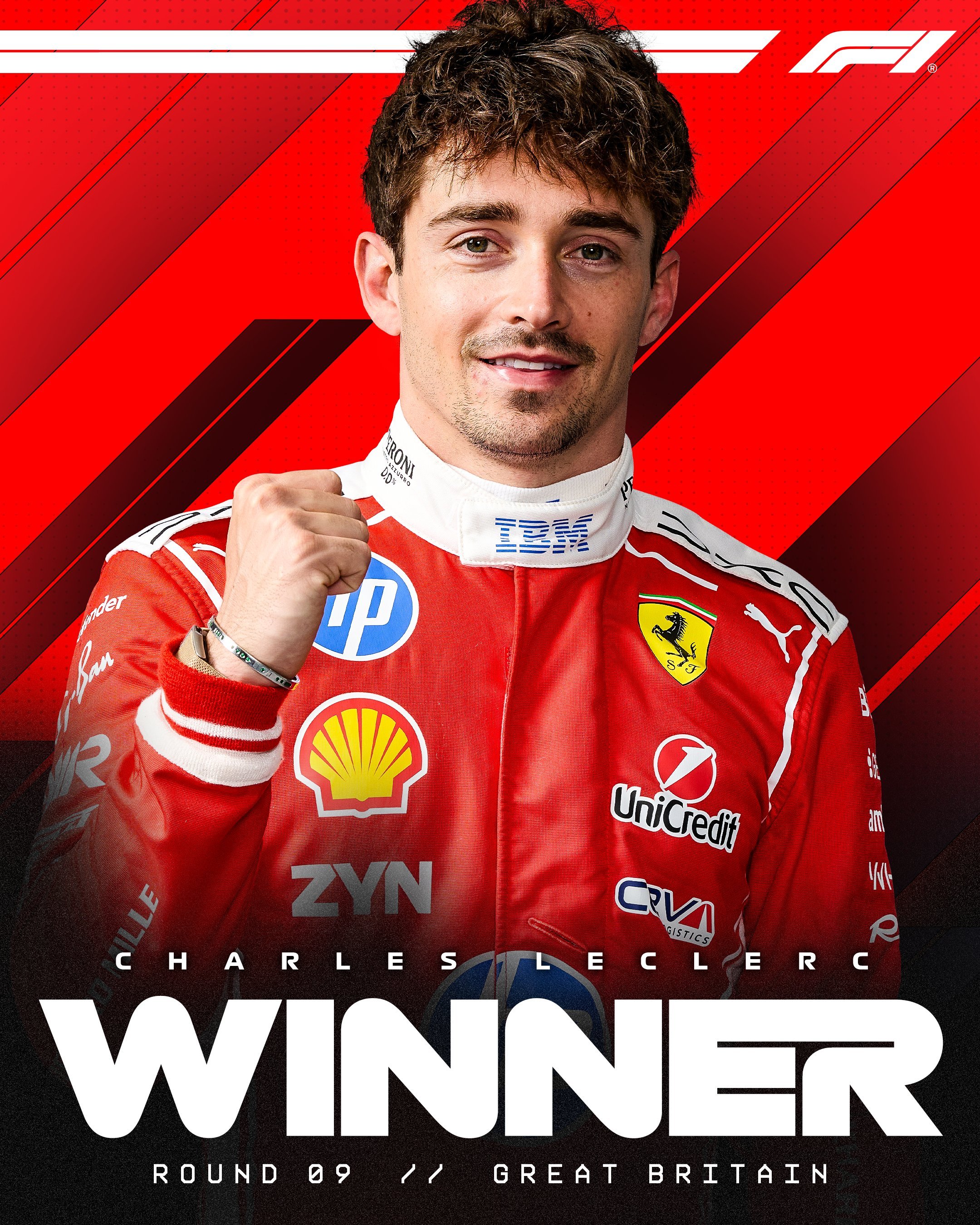 勒克莱尔银石夺冠 勒克莱尔！！！首夺F1英国大奖赛冠军🏆2026F1英国大奖赛
