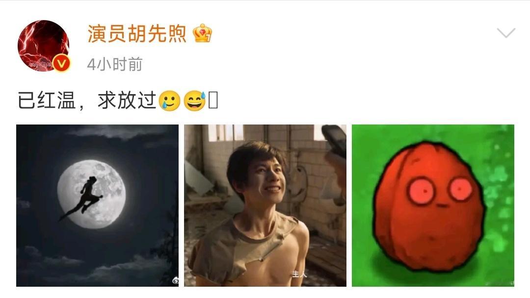 #胡先煦 已红温求放过# 哈哈哈，主人，多来点，我们爱看，才会考虑放不放过。 ​