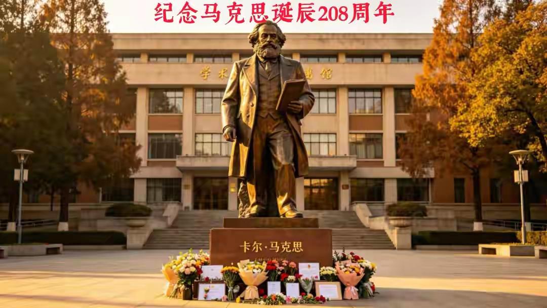 马克思诞辰208周年，各种纪念活动非常多，纪念文字也是杠杠的多，美中不足的是阅读