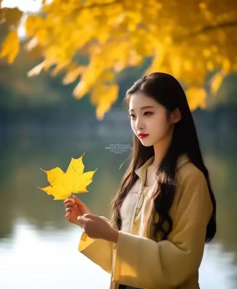 秋日的阳光，温暖而不炽热，透过斑驳的树叶洒在地上，形成一片片金色的光斑。在这个美