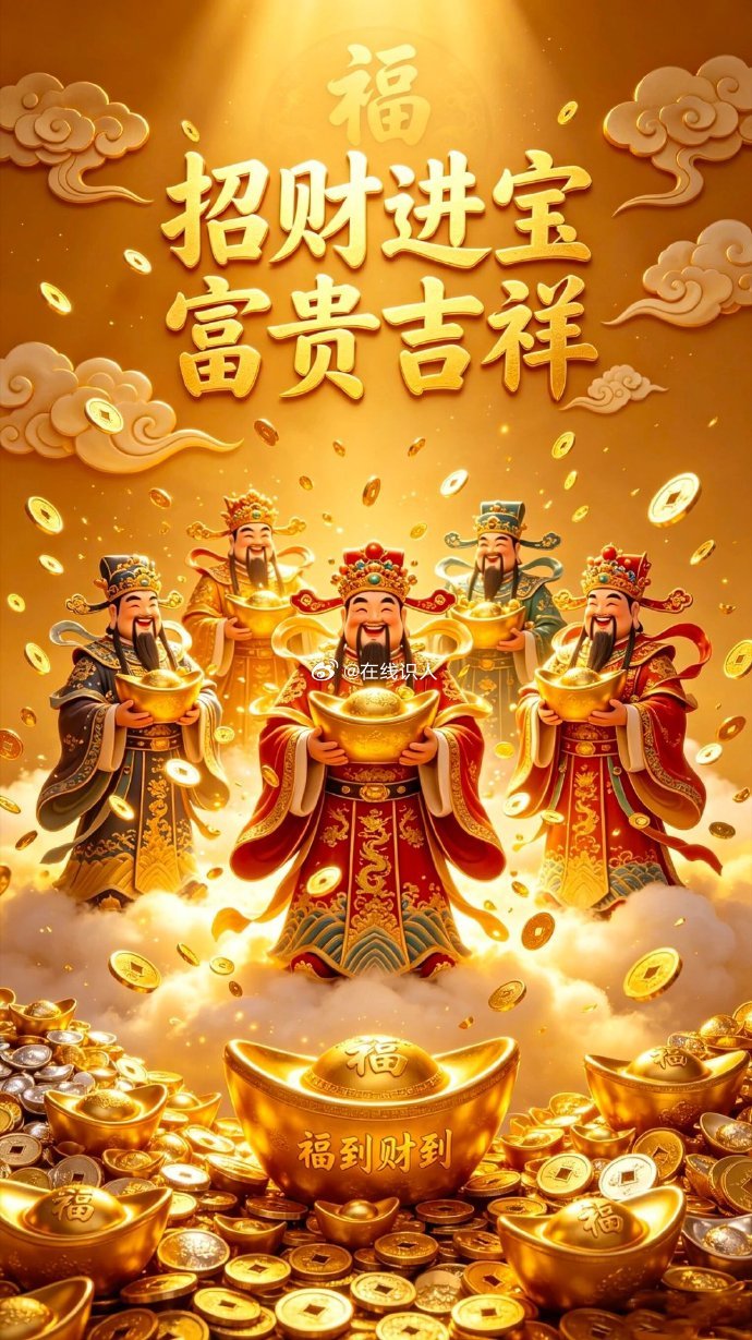 赞转 财运到 