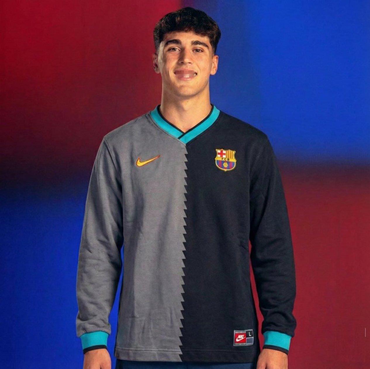 这两年球衣都主打复古风，但是现在觉得真的很好看啊，不过巴萨这件您怎么看……耐克为