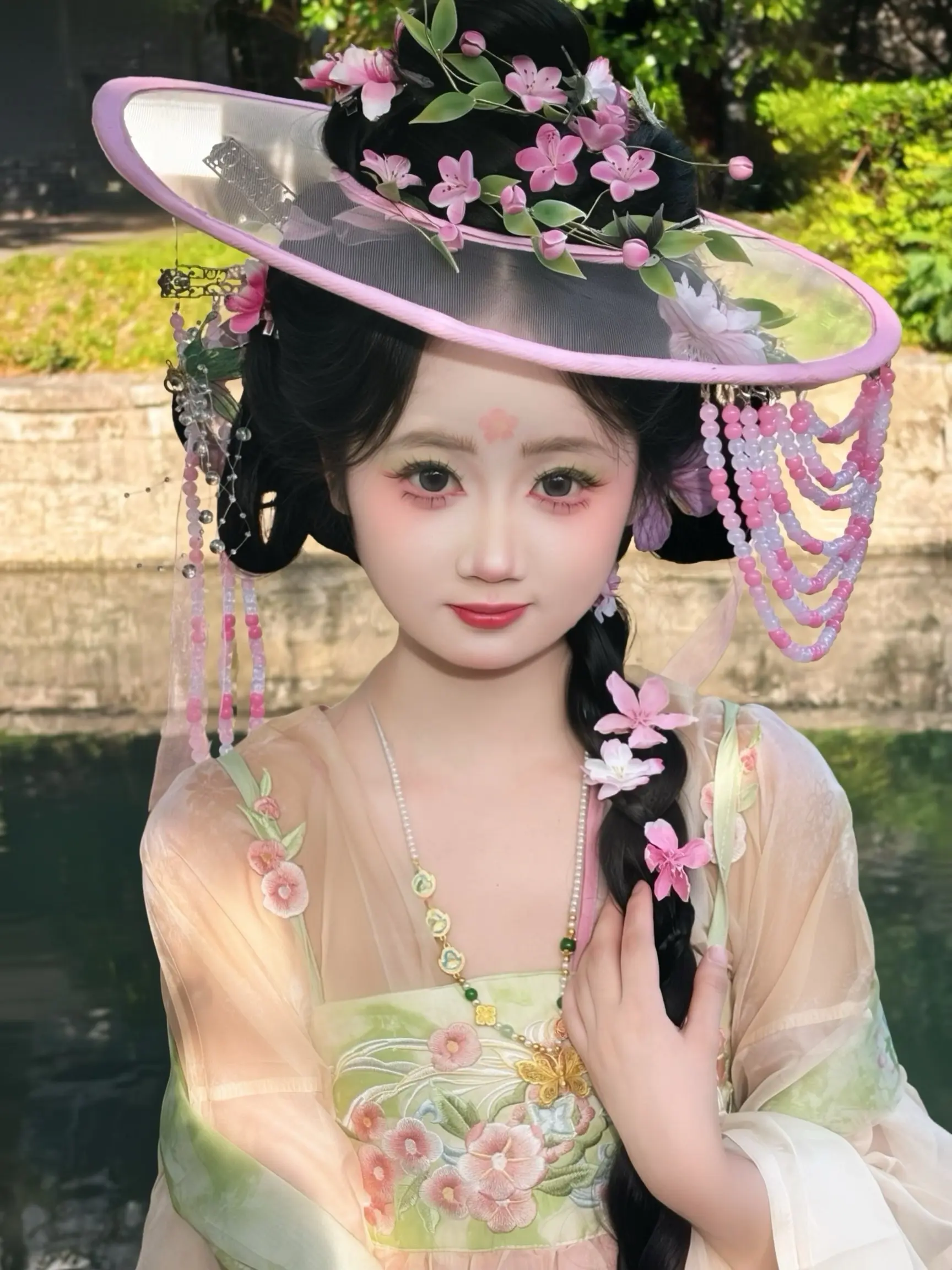 小扇 流萤，满园的笑语～