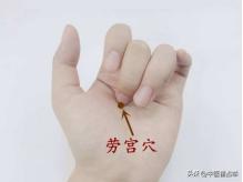 夏季补阳正当时，人体有6个阳气窝，每天10分钟，把阳气补到根里
1.劳宫穴
位置