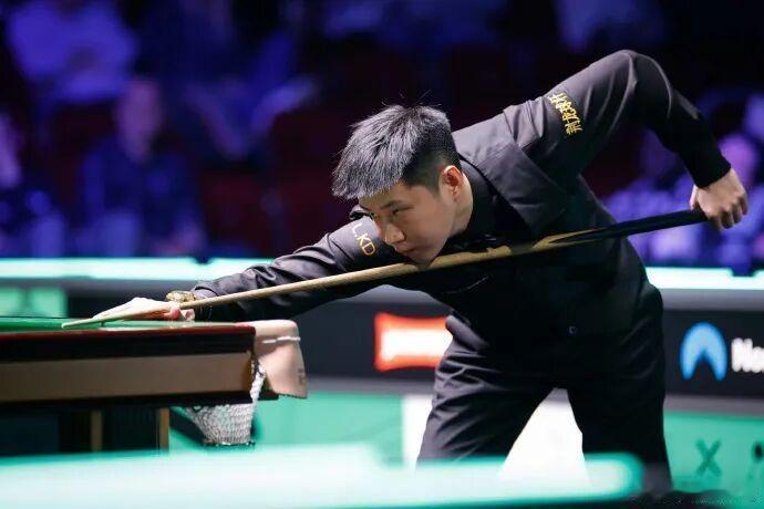 2026 年 2 月 23 日早晨，赵心童在 2026 斯诺克球员锦标赛决赛中以