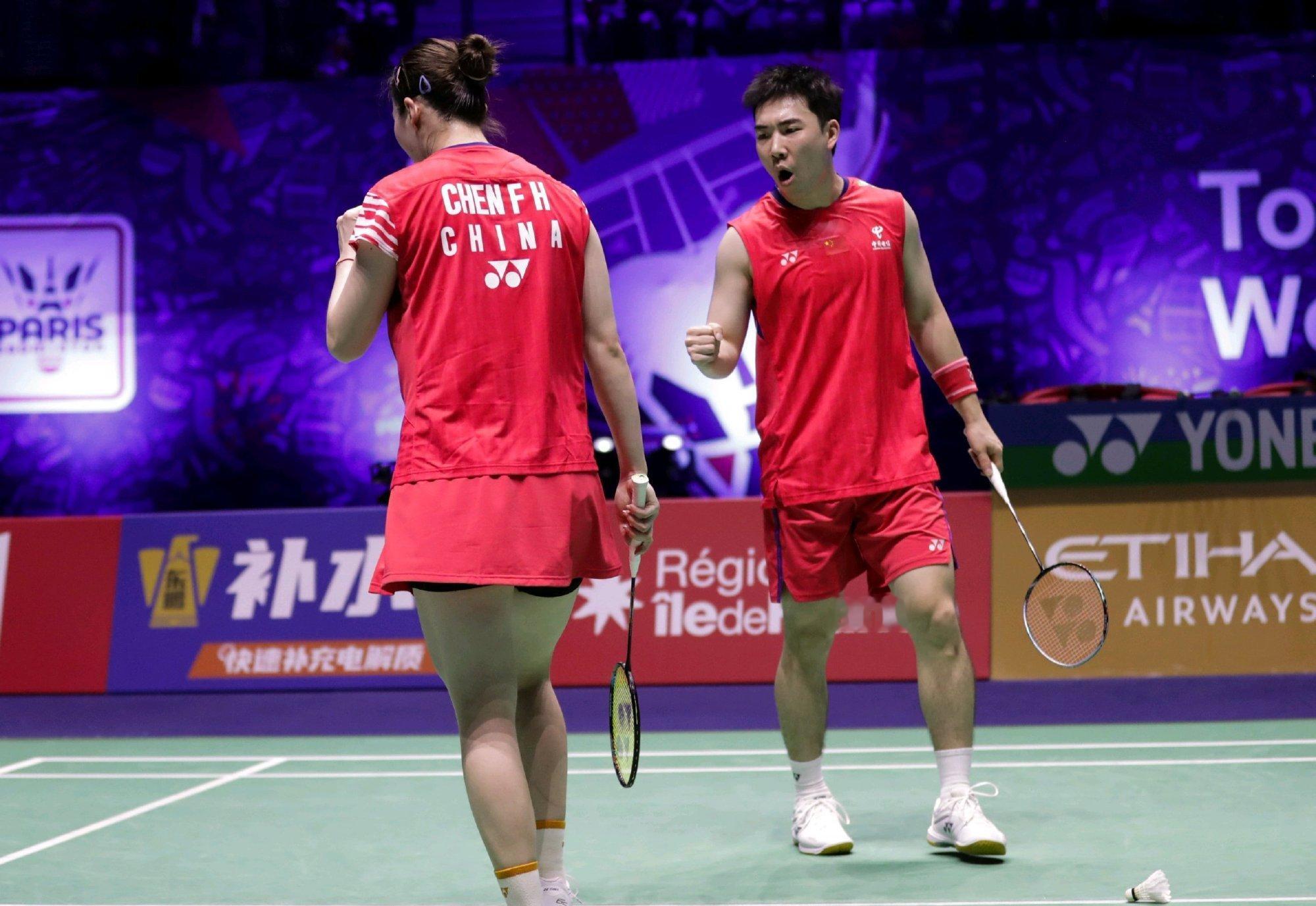 郭新娃/陈芳卉🇨🇳 21-14、21-13 🇹🇭帕克卡波/沙西丽下轮对手