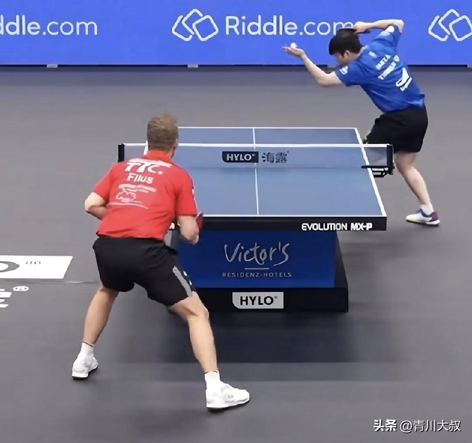 笑死我了！尹航说:怎么打削球手，樊振东就是教科书！

技术的运用，
节奏的运用，