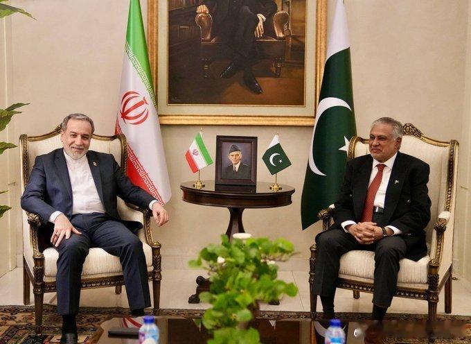 最新消息：伊朗外交部发言人发帖宣布，伊朗外长阿拉格齐抵达巴基斯坦伊斯兰堡，进行正