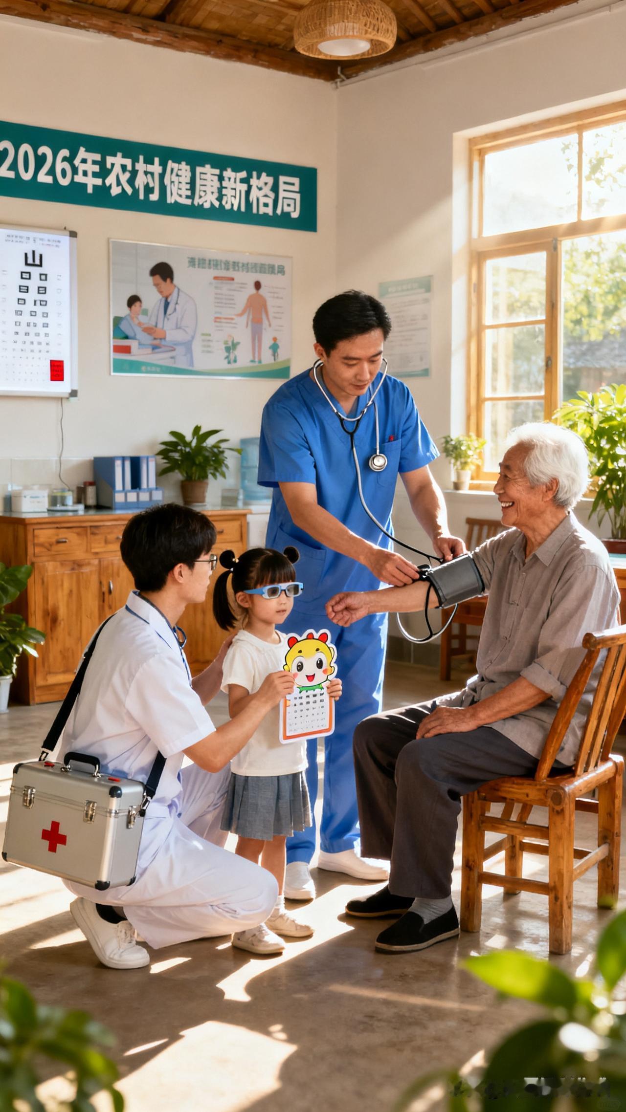 2026年农村健康新格局：村医变身“一老一小”守护人，服务全面升级
 
2026