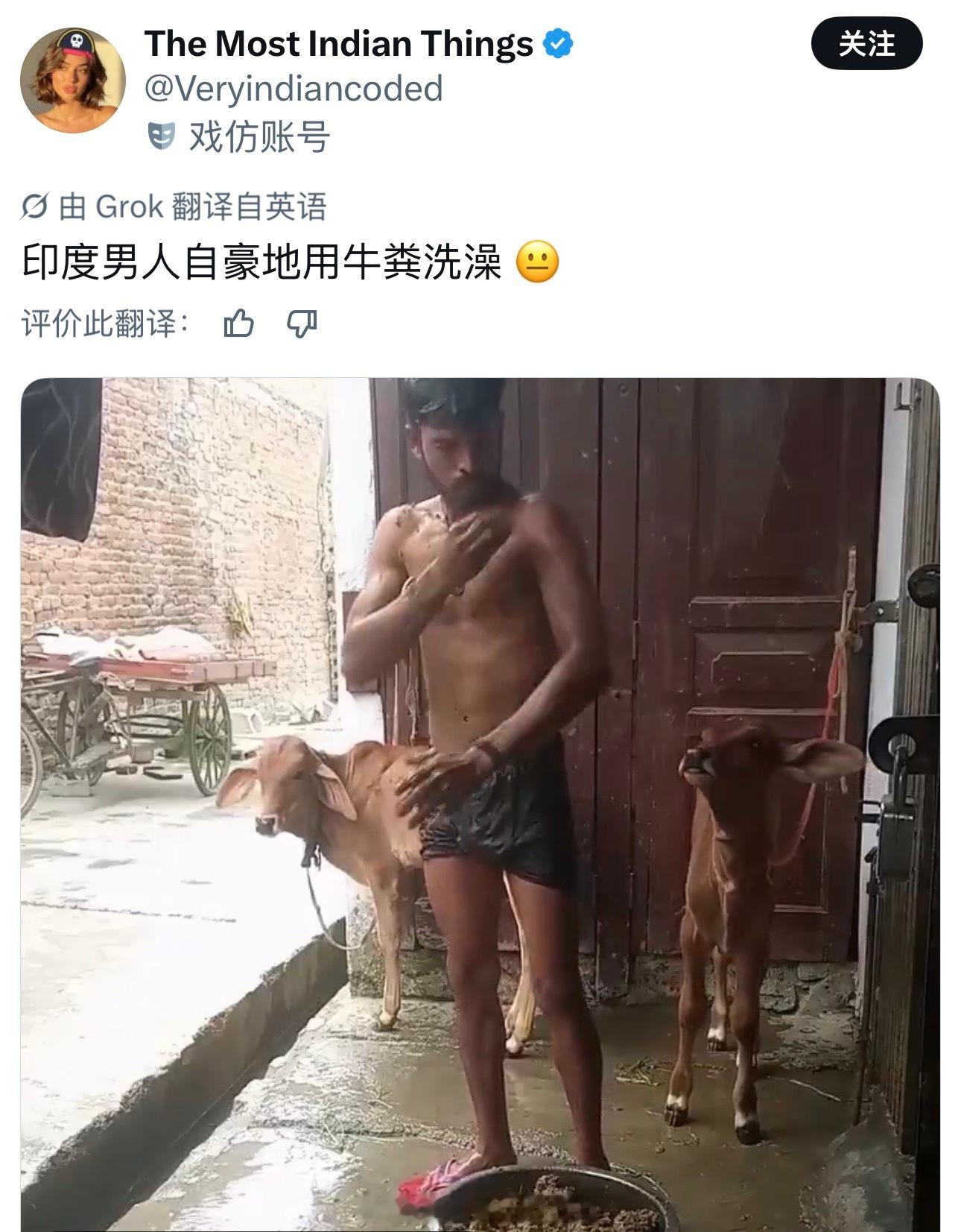 牛粪对印度人来说是宝贝海外新鲜事热点现场