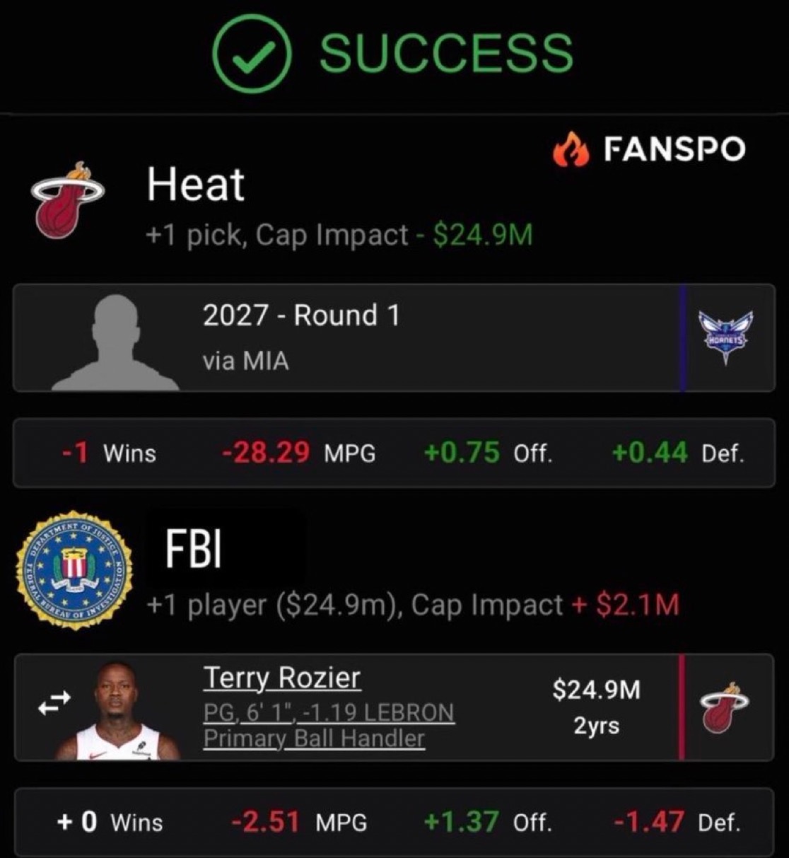 nba扫黑风暴开始了比卢普斯因参与赌球被逮捕我们需要进行这笔交易：迈阿密获得：C