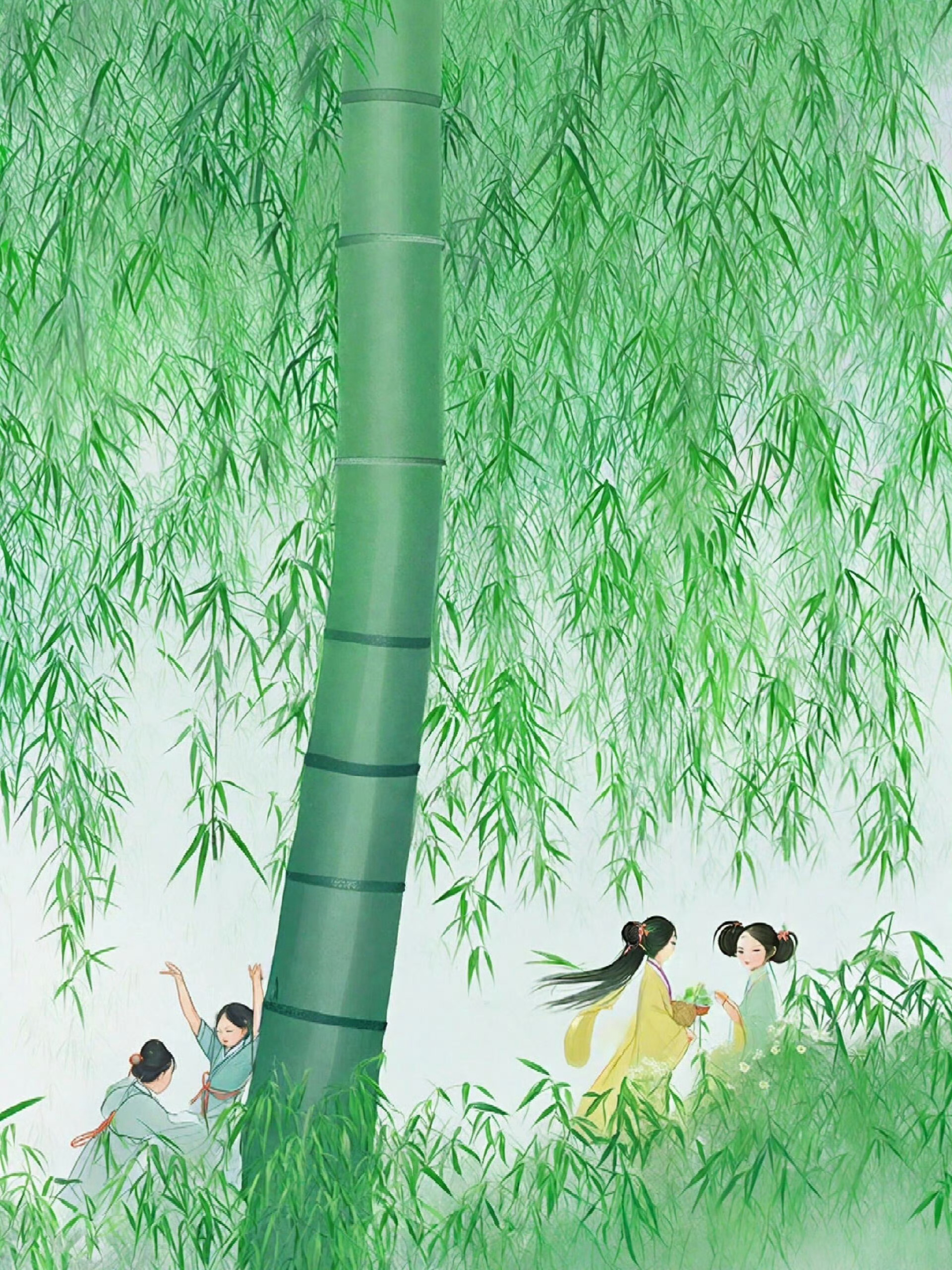 草木忙着生长，人类何必慌张。 