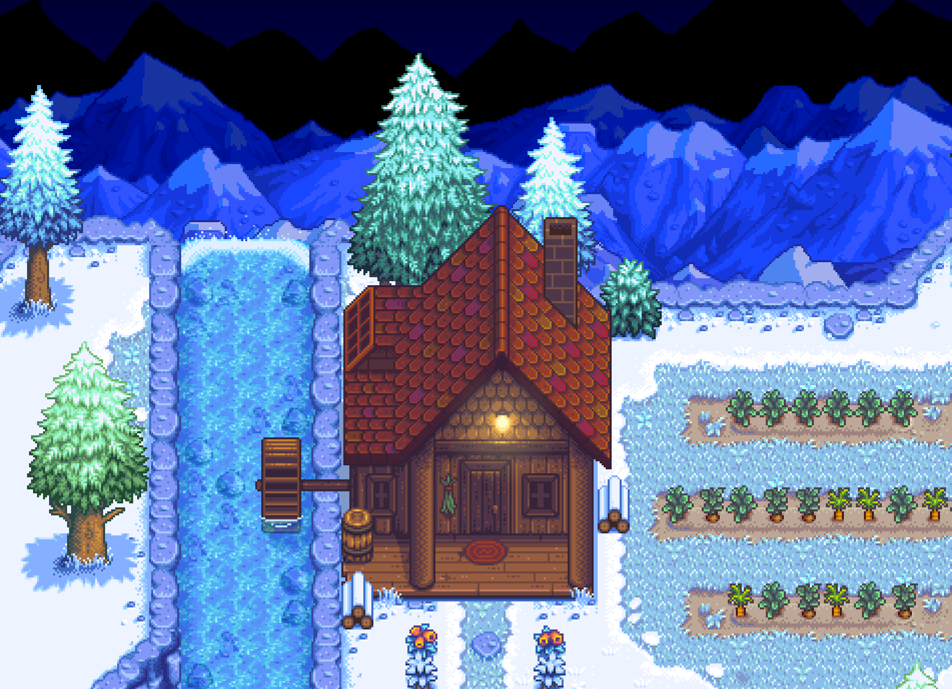 《 星露谷物语 》作者「ConcernedApe」昨日在新作《闹鬼巧克力店》官网