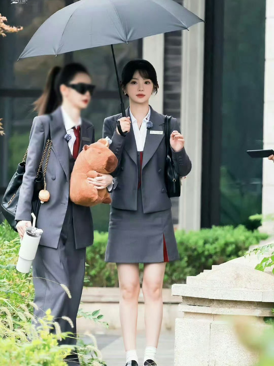 女子推理社最新路透🈶~戚薇、张雨绮、田曦薇、李一桐、李雪琴、张艺凡全员制服造型