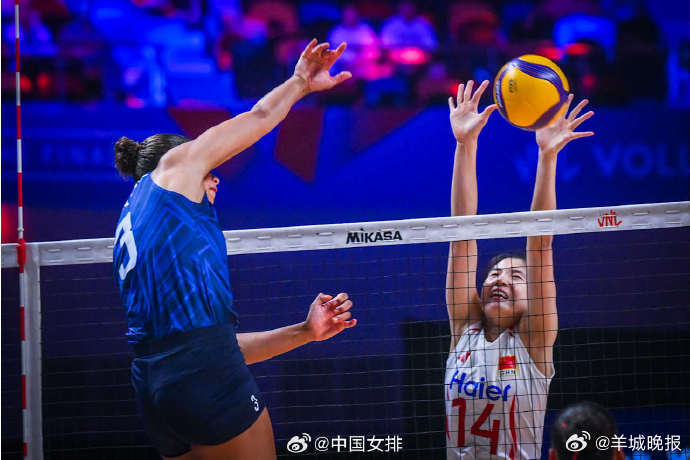 【#中国女排靠什么赢了美国队#|上场评】面对世界女排联赛总决赛头号种子球队、分站