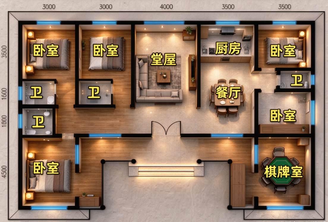 国庆节是不是也有很多老板回家建房了。农村自建房 农村自建别墅 别墅设计 别墅