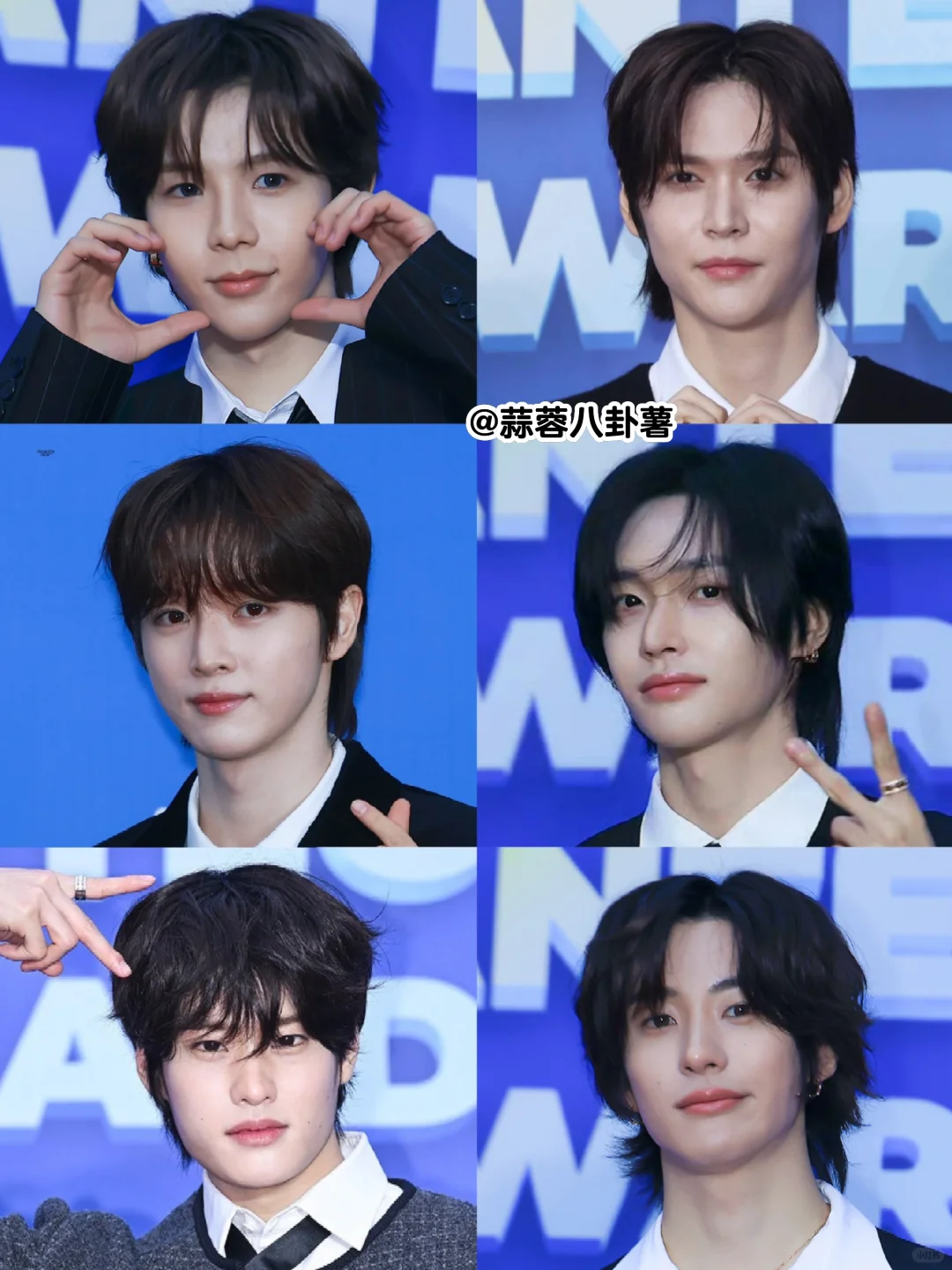 Kpop五六代男团HMA红毯新闻图比美‼️