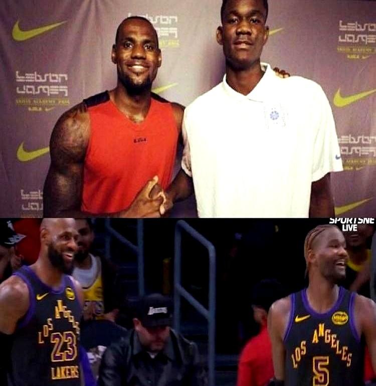 詹姆斯一个普通传球，竟是状元艾顿的篮球起点。

比赛里，詹姆斯给艾顿传了个空接，