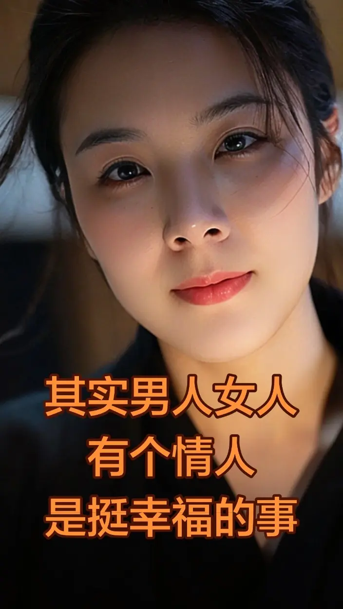 女人有个情人的好处，女人一定要有一个可以敞开心扉聊天的男人，可以陪你疯...