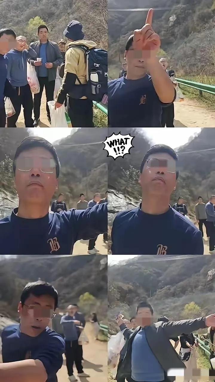 这下彻底出名了，全国都看着秦岭子午峪这丢人一幕！3月22日志愿者弯腰清山捡垃圾，