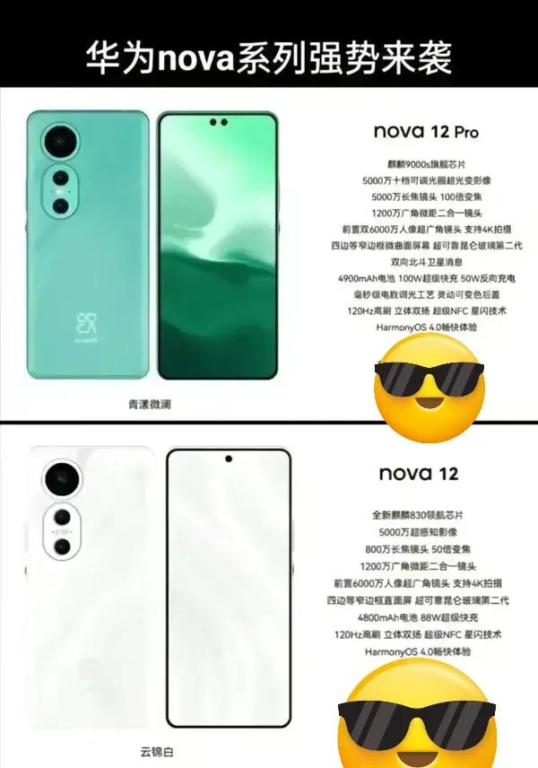 接下来，友商中端机可能会感到些压力。

有爆料称，华为nova 12将会采用某8