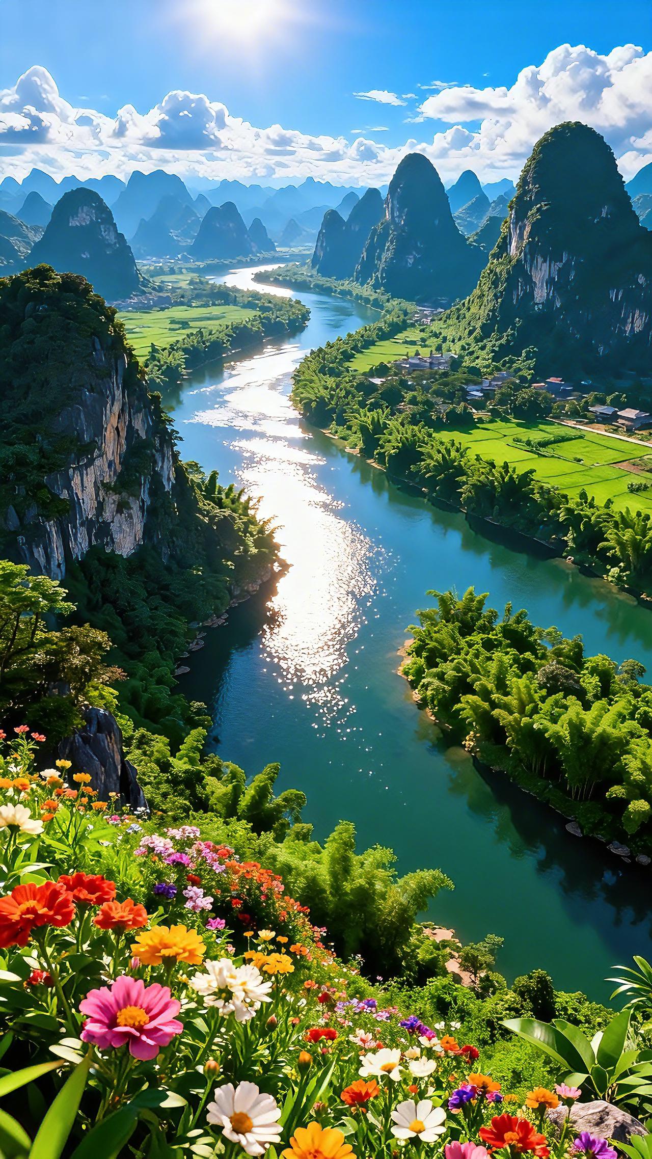 @DOU+小助手 旅行推荐官 桂林山水 旅行推荐官 旅游 。
