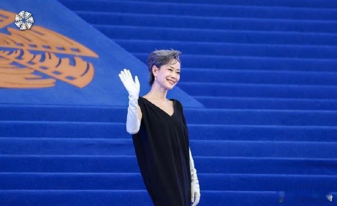 叫我阿姨也可以。在流光溢彩的北京国际电影节红毯上，聚光灯往往偏爱那些紧致无瑕的肌