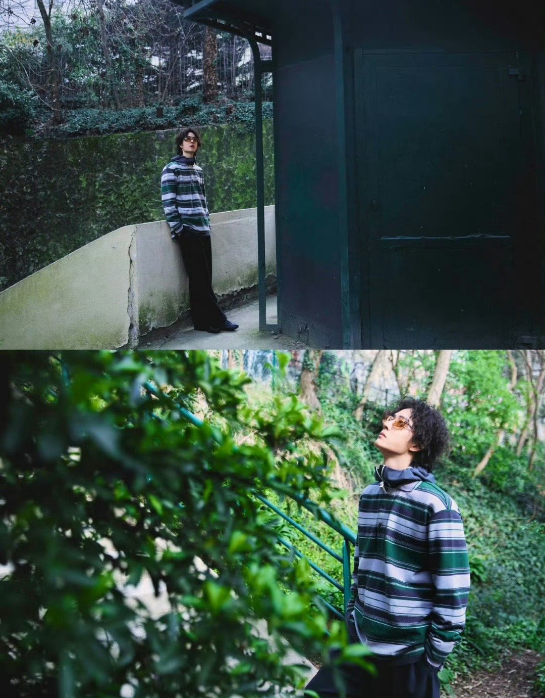 王一博巴黎大秀第二场造型，太潮了吧，继续闪耀巴黎 