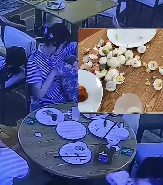 “鸡蛋姐”横空出世，陕西西安曾女士因为早餐为自助餐，只能堂食不能打包带走，心生怨