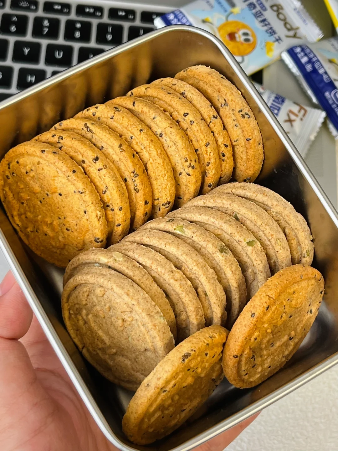 发工资怒囤两大箱！控糖期的姐妹有福了....