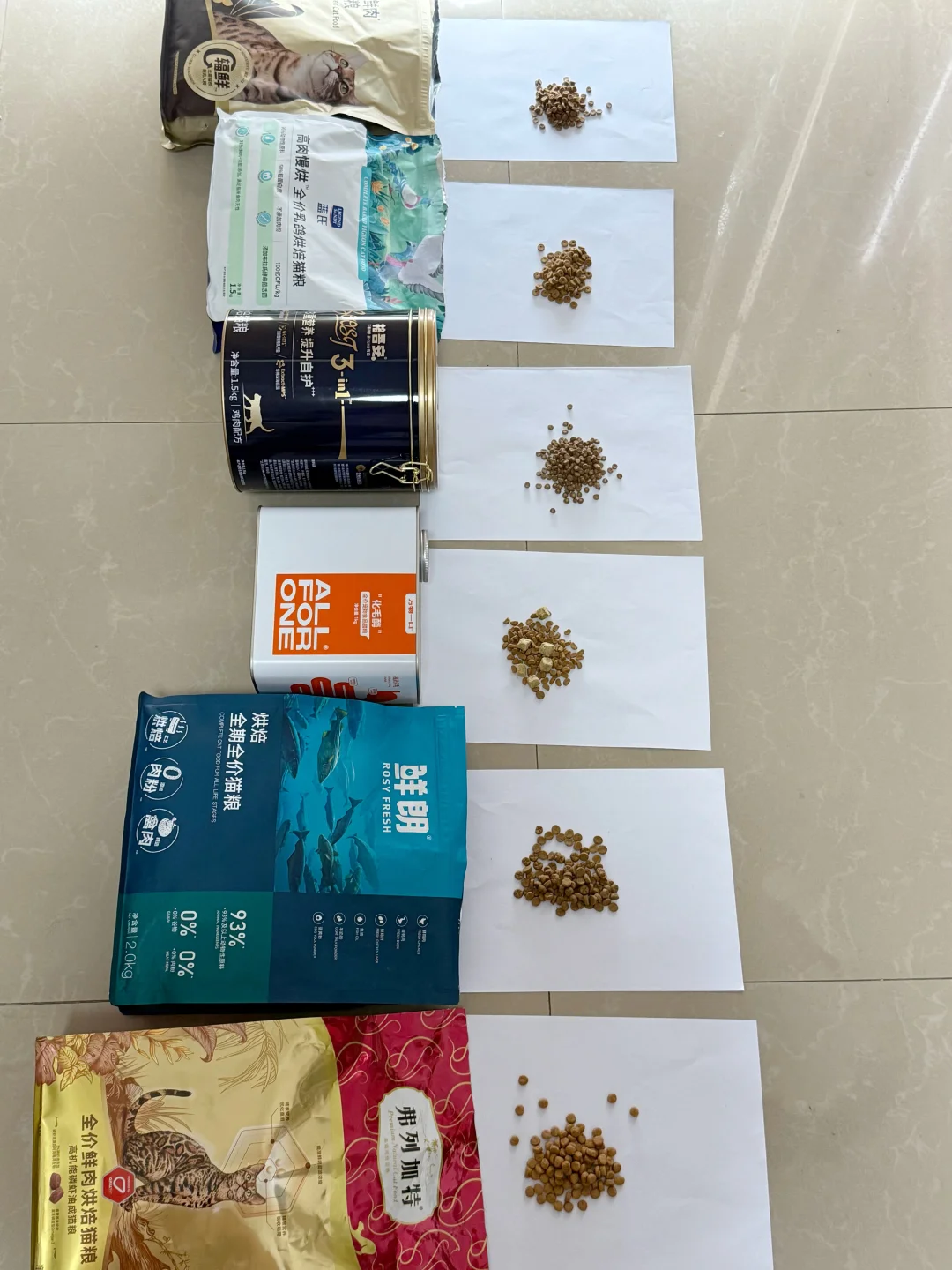 小猫抓周爱吃啥自己选！最奢侈的猫粮测评～