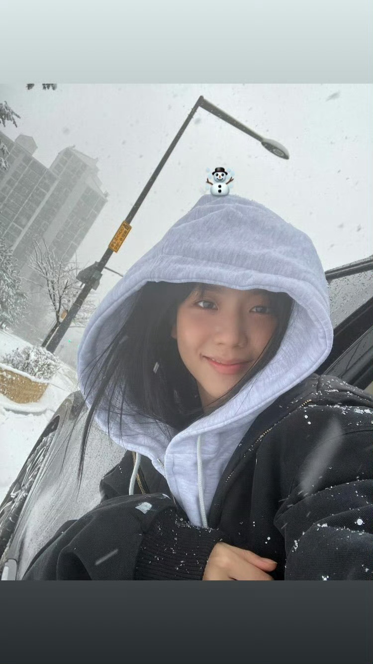 听说韩国下雪了，每到小韩初雪的日子就格外想老墨❄️ 