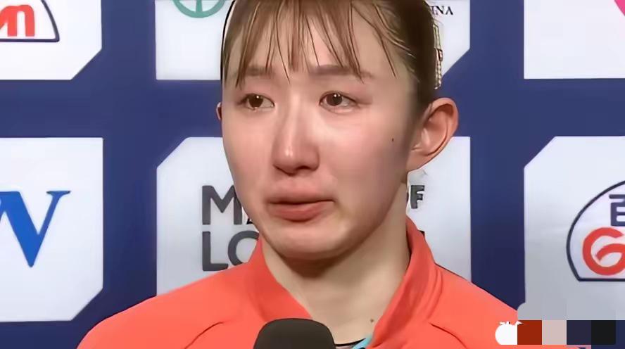 中国女队获得冠军，日本女队获得亚军，赛后早田希娜哭的很伤心，接受了采访，她说孙颖