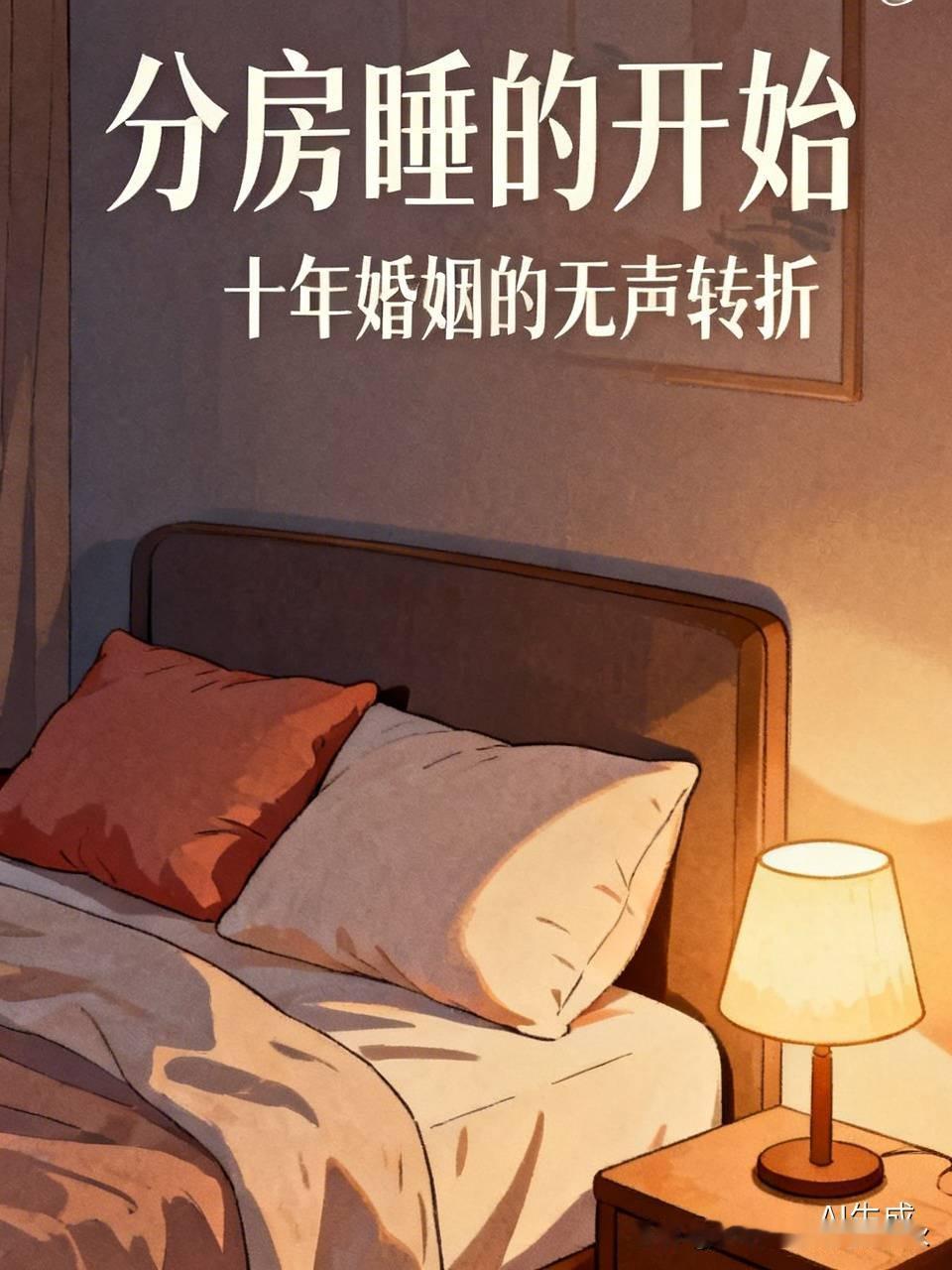 结婚十年，老婆突然跟我分房睡，不吵不闹，就是把我当空气。

我今年三十八，结婚十
