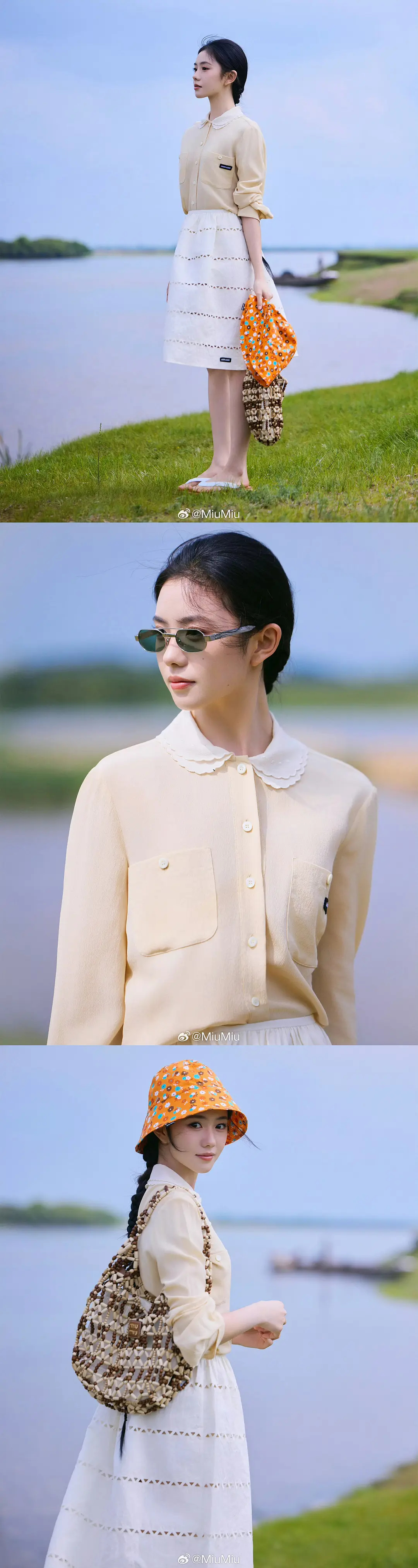 miumiu三小花刘浩存 李庚希 赵今麦代言图来啦你更喜欢谁得风格 