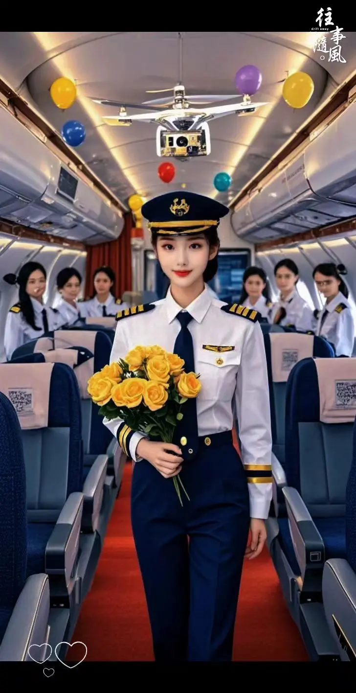 AI机长空乘风写真