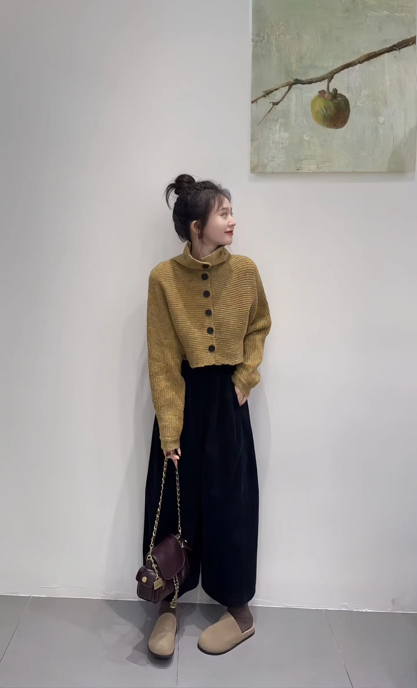 小个子秋冬穿搭 韩式穿搭 高级感穿搭 今日穿搭look 小个子显高显瘦穿搭