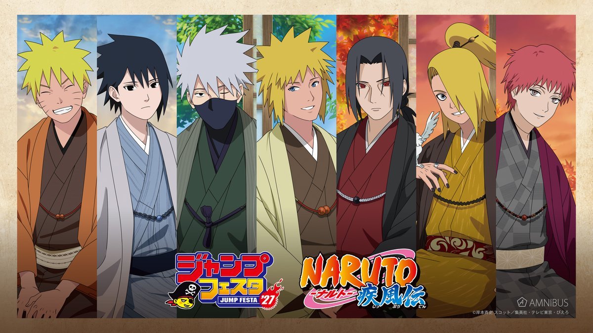 『火影忍者 疾风传』 Jump festa 2027 AMNIBUS以“圆窗”为