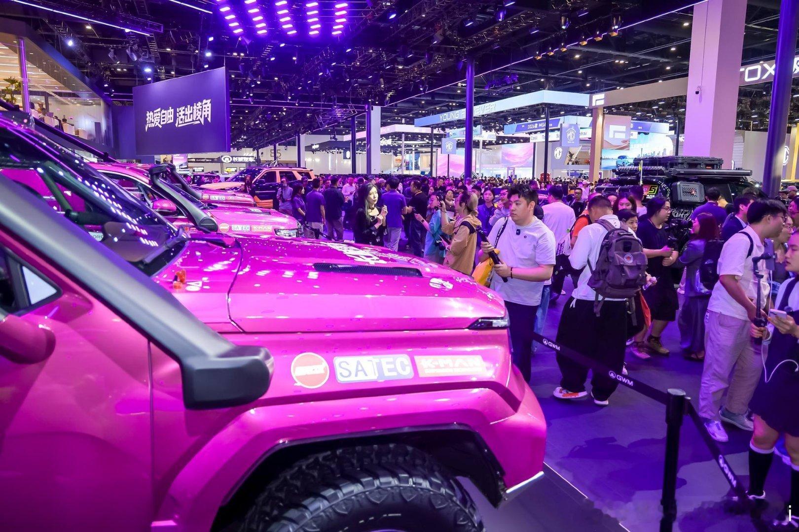 北京车展长城直接放大招！150台重磅车型同台登场，阵容拉满。全新环塔战车首度亮相