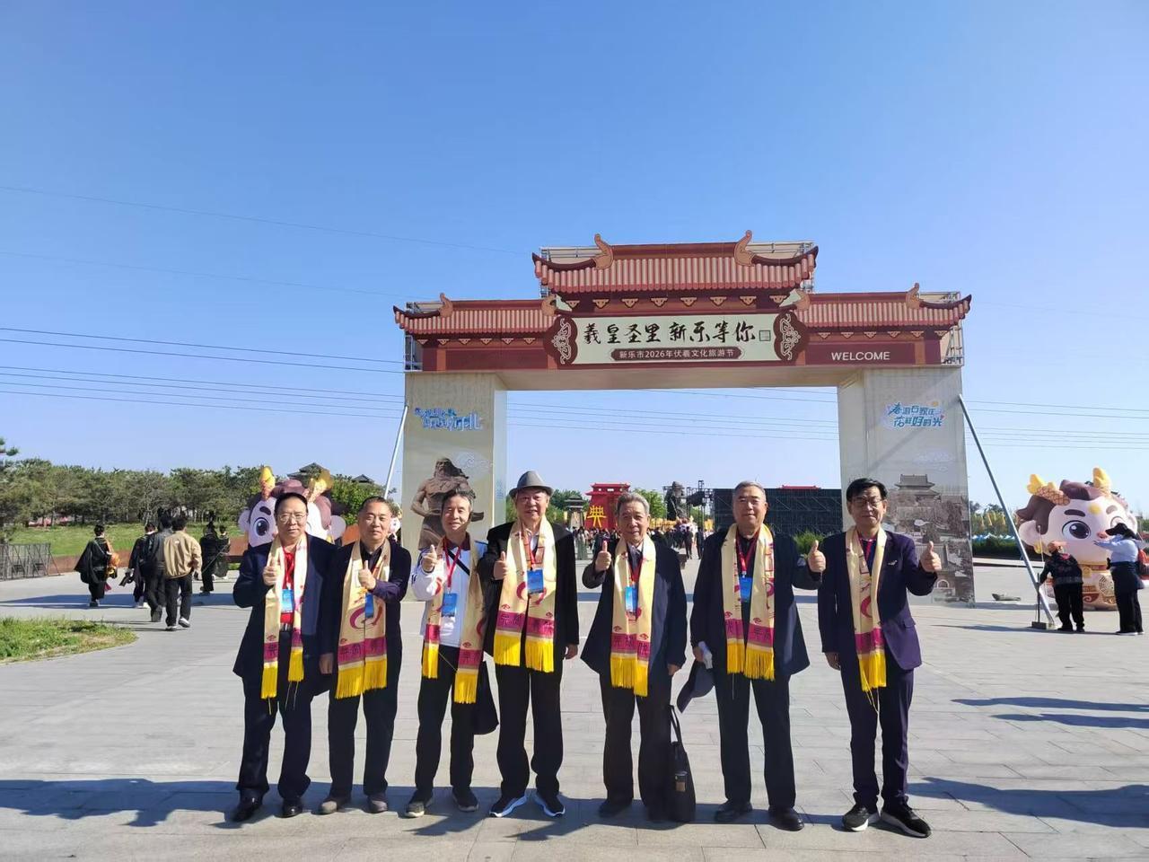 今天上午，伏羲文化研讨会在新乐河北美院举行
（韩联社）
主办方数日前邀请我赴会，