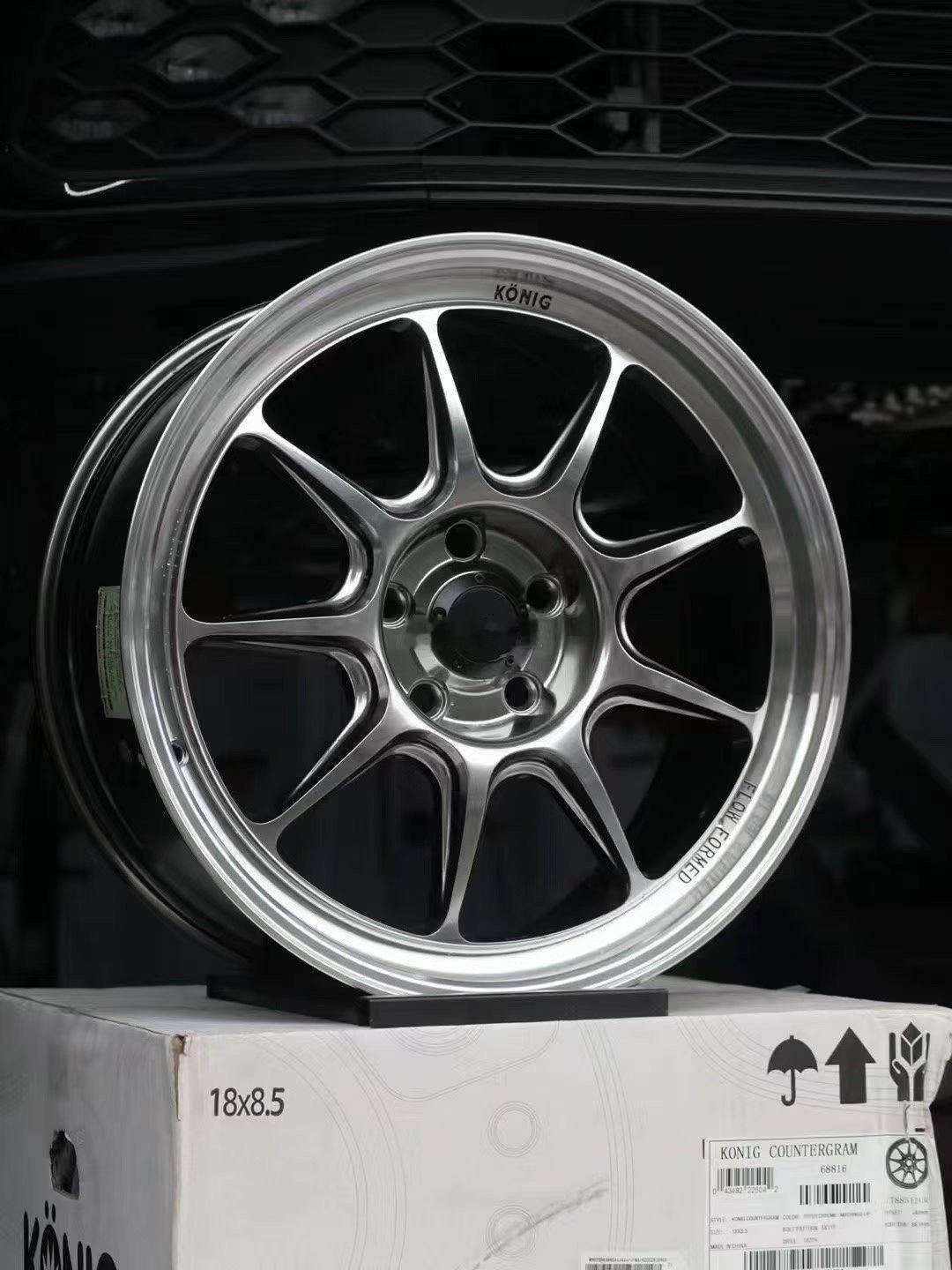 Konig系列MD02518x8.5  ET43  5x112现货发售高尔夫 I