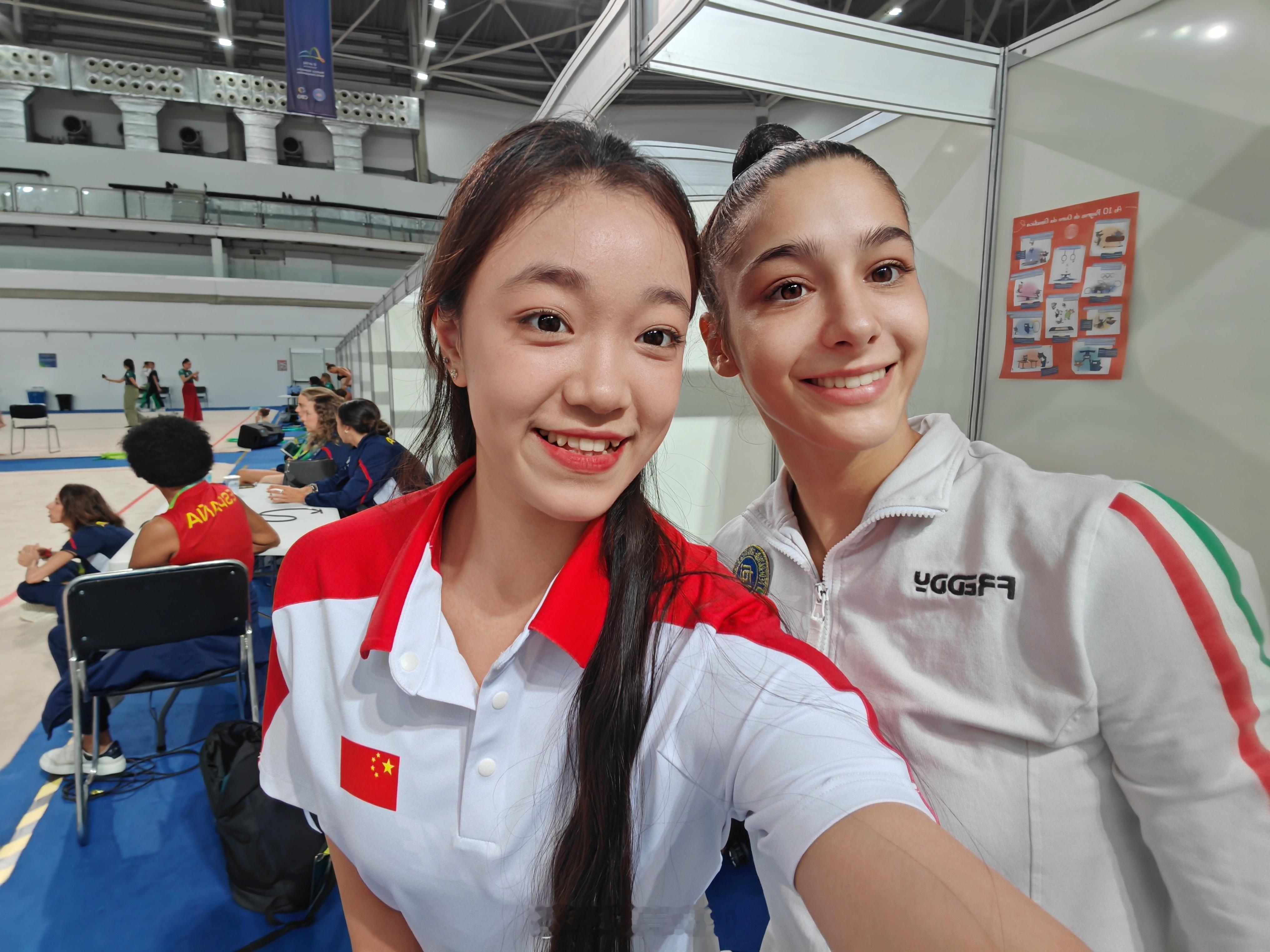 和索子的合照们🌺sofia raffaeli艺术体操 ​​​