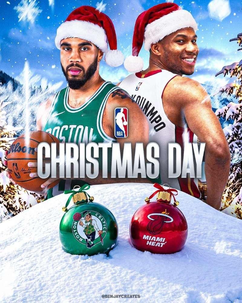NBA圣诞大战圣诞大战，凯尔特人将在凌晨三点半场次对阵热火！凯尔特人热爱日记
