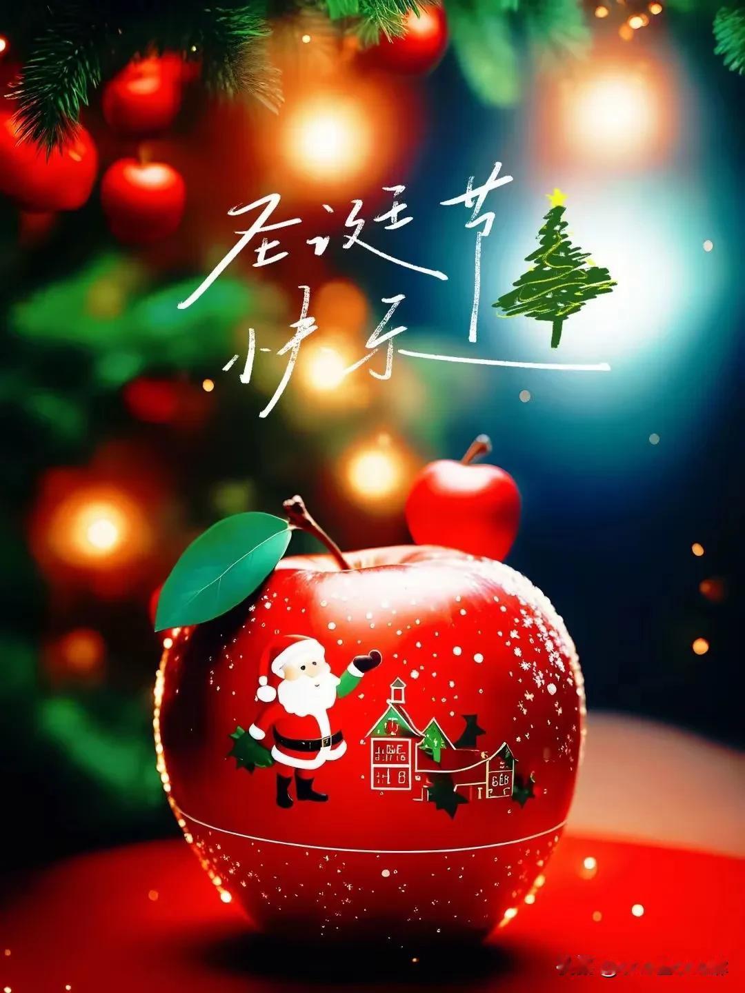 圣诞节前一天快乐！