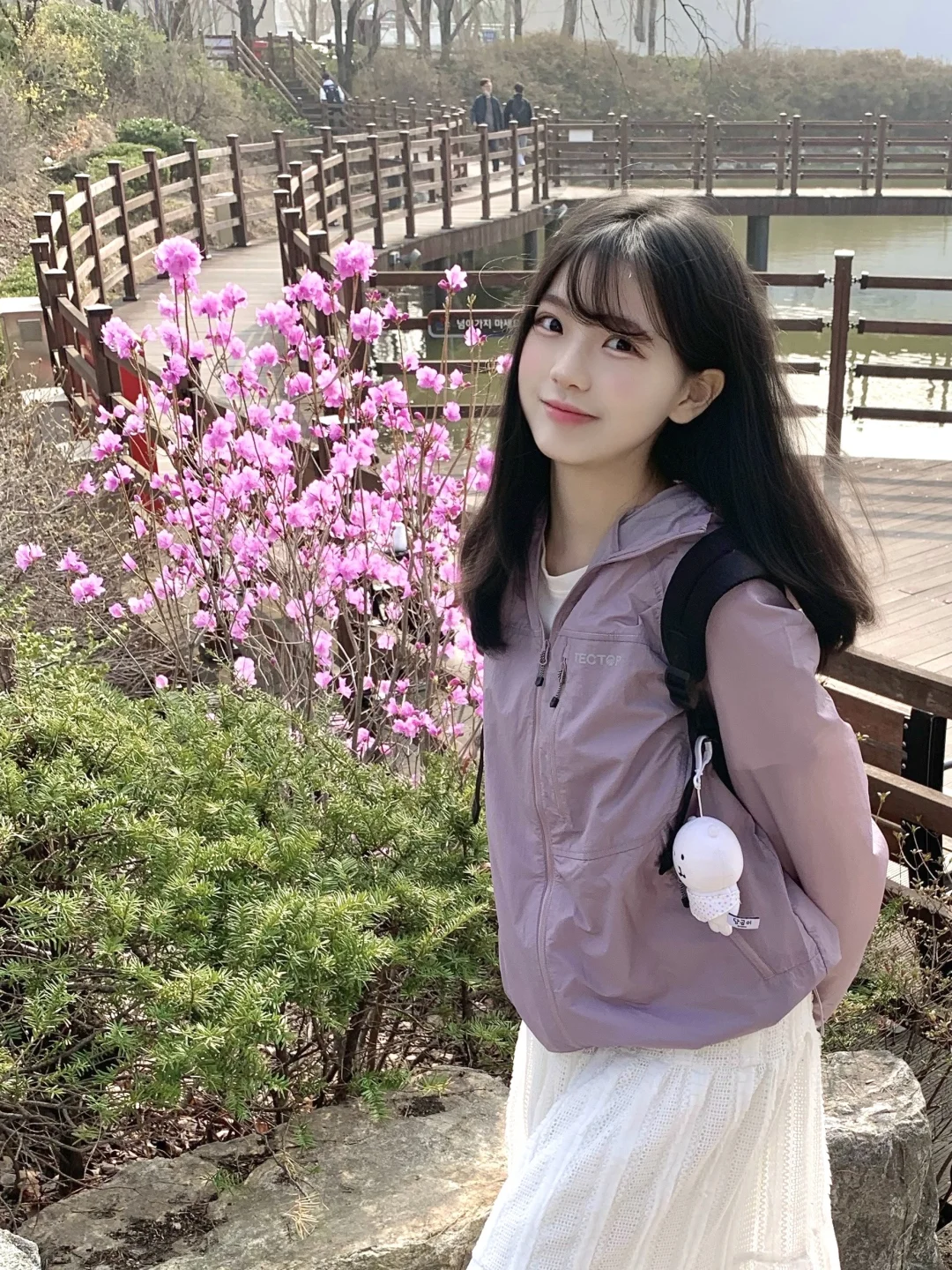 韩国🇰🇷留学生🌸📷首尔吹起紫色的风