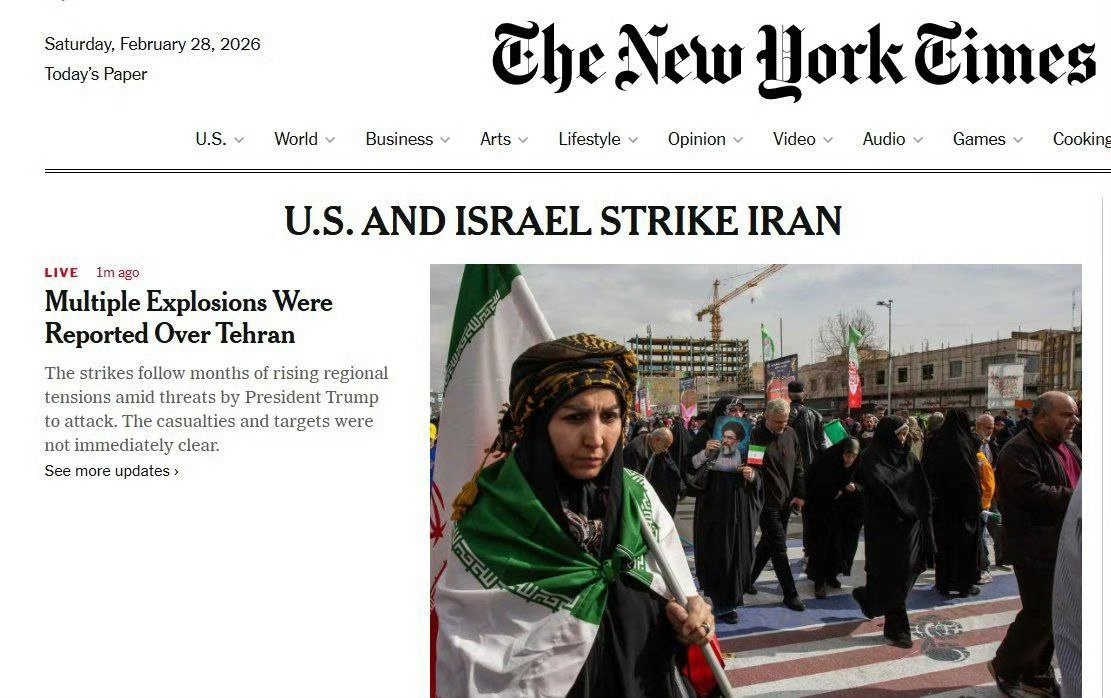 美国《纽约时报》援引一名美国官员的话称，美国参与了以色列对伊朗的袭击。以色列宣布