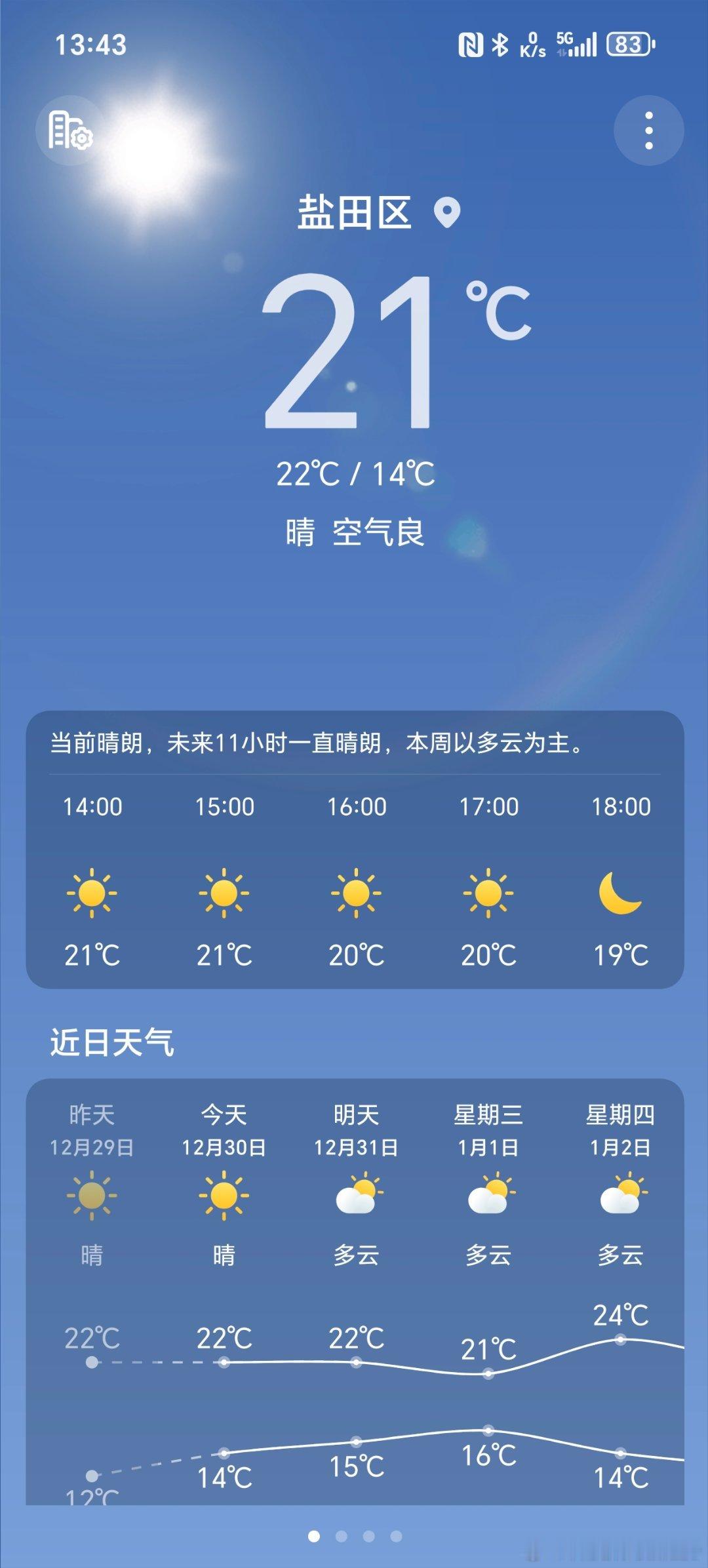 深圳这天气是真的热呀！早上长沙10度，到深圳高铁下来一股热浪！ 